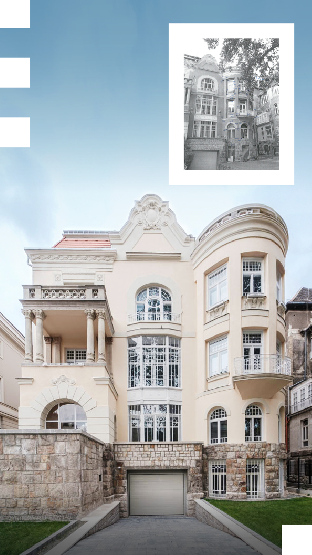 Akkor és most Spitz Villa